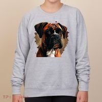 Funny Dog Boxer Women's Sweatshirt thumb 0