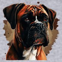 Funny Dog Boxer Women's Sweatshirt thumb 2