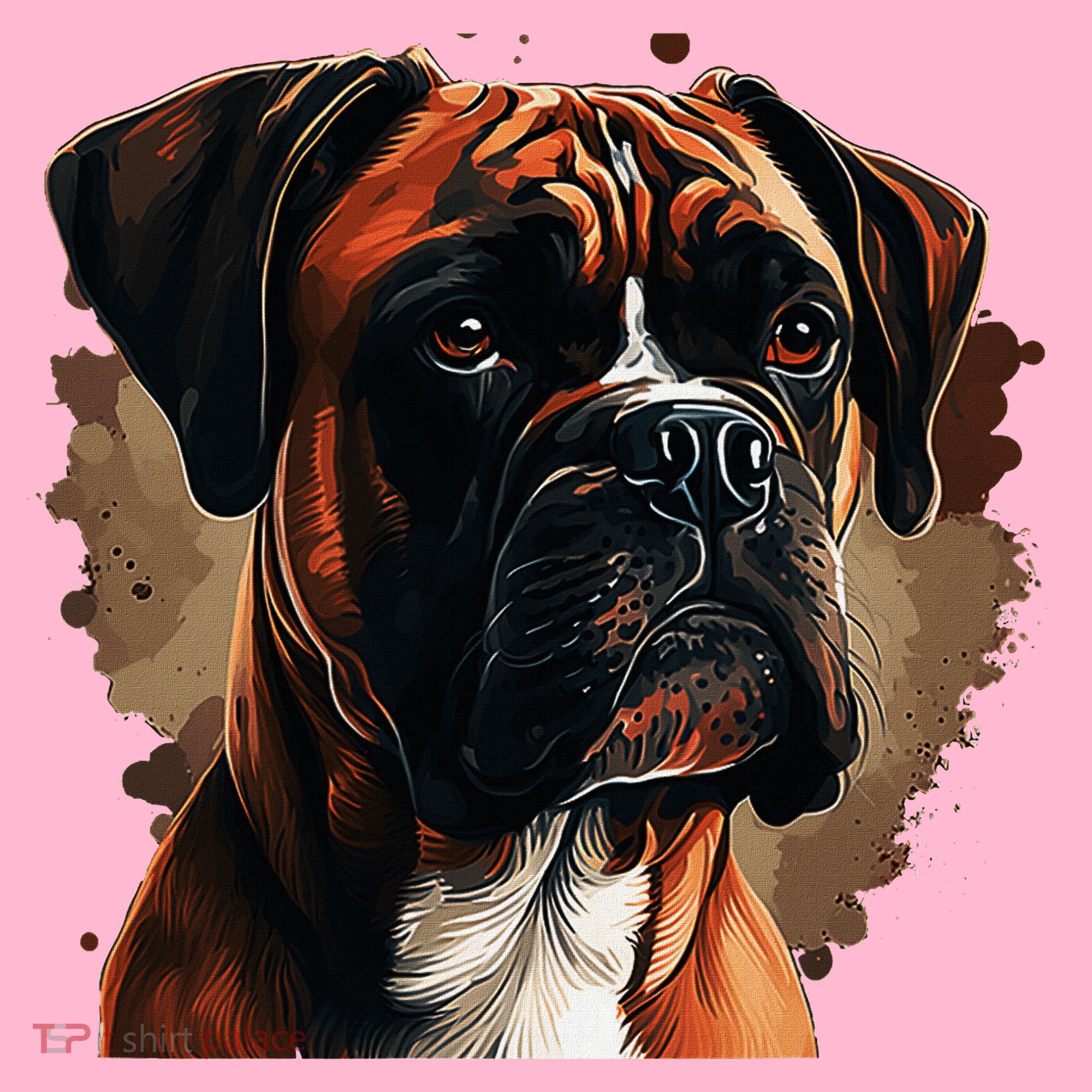 Funny Dog Boxer Coaster