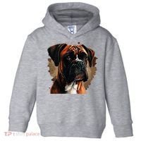 Funny Dog Boxer Toddler Hoodie thumb 0