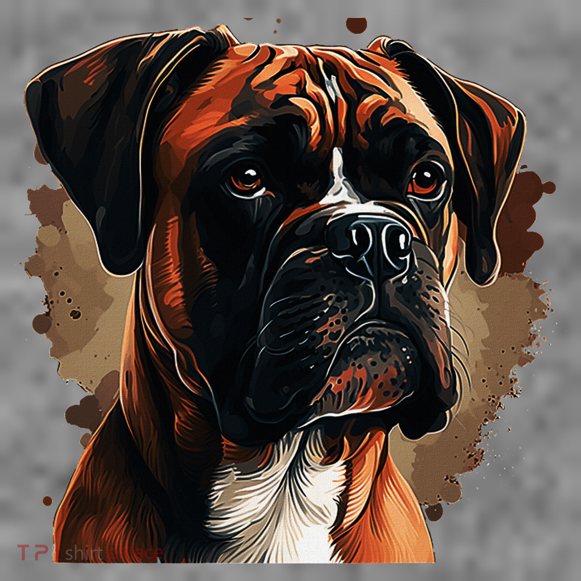 Funny Dog Boxer Toddler Hoodie