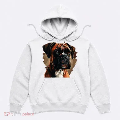Funny Dog Boxer Hoodie