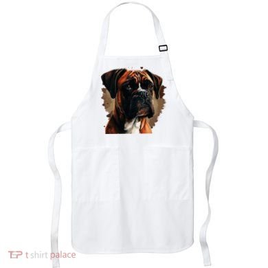 Funny Dog Boxer Apron