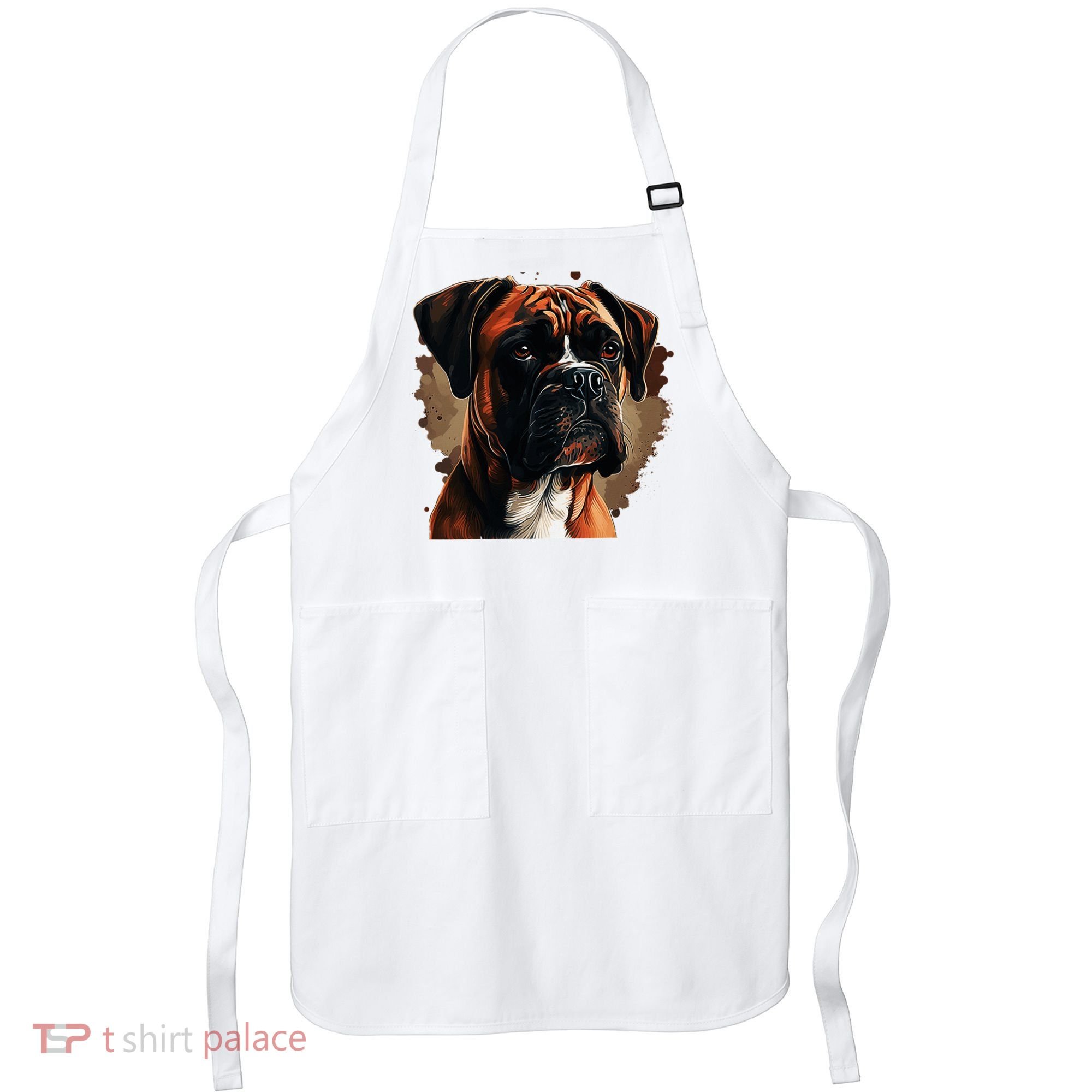 Funny Dog Boxer Apron