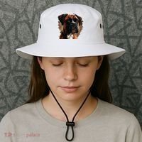Funny Dog Boxer Bucket Hat thumb 3