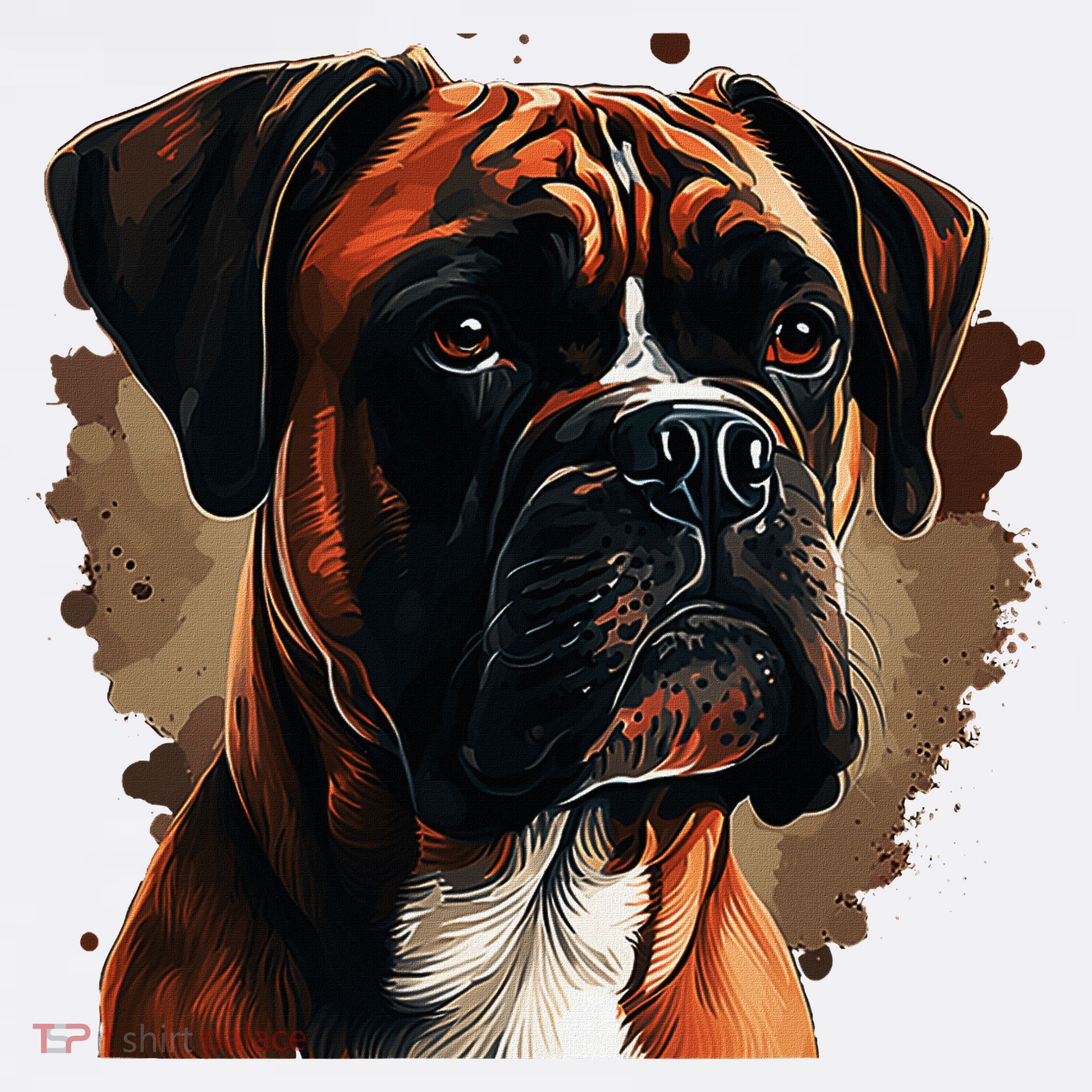 Funny Dog Boxer Bucket Hat