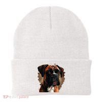 Funny Dog Boxer Beanie thumb 0