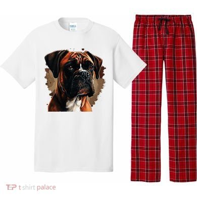 Funny Dog Boxer Pajama Set