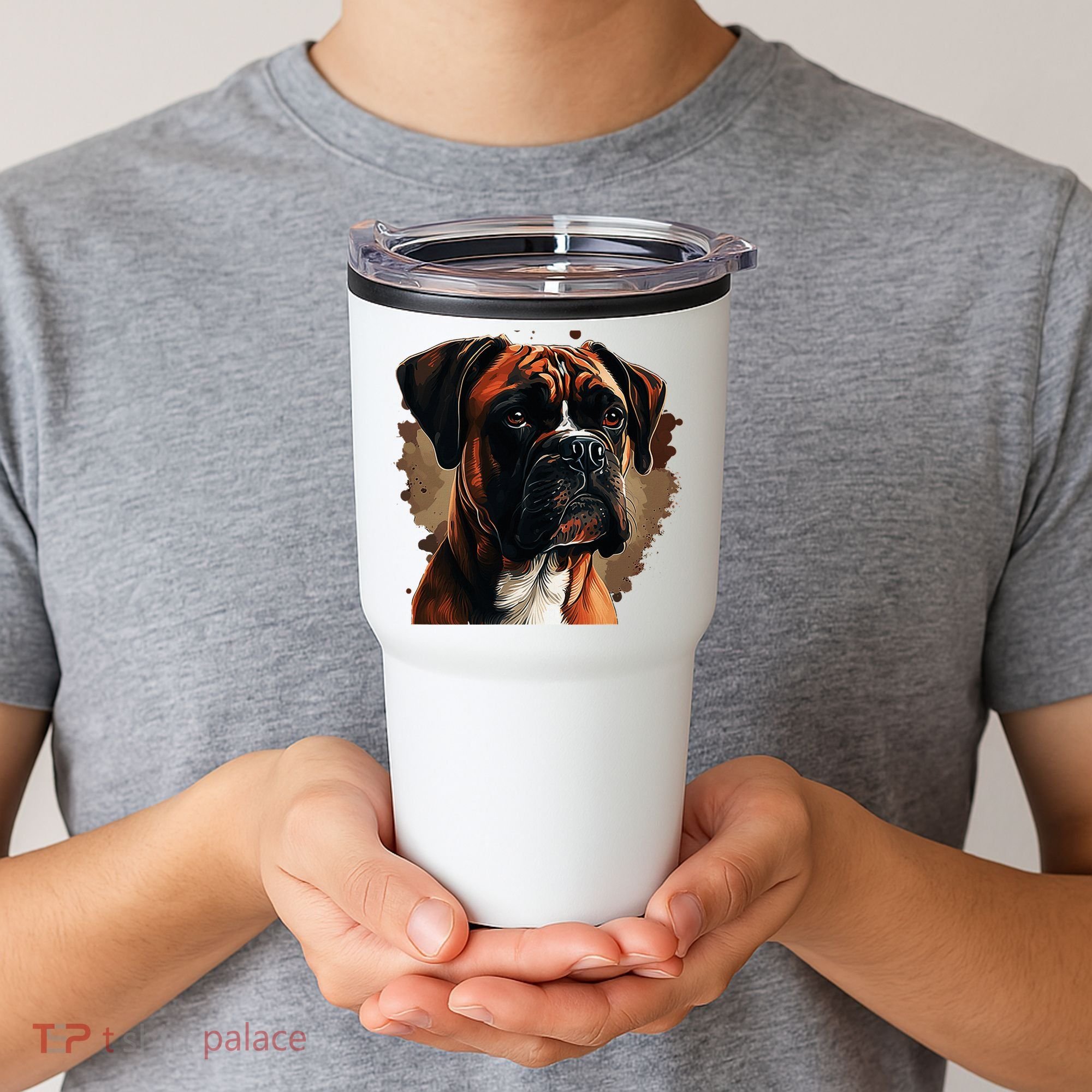 Funny Dog Boxer Tumbler