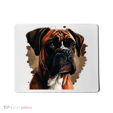 Funny Dog Boxer Mousepad