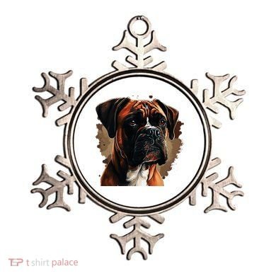 Funny Dog Boxer Ornament