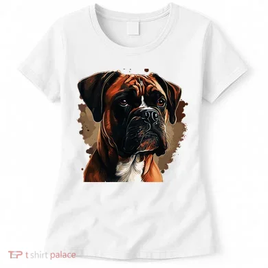 Funny Dog Boxer Women's T-Shirt