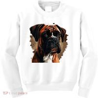 Funny Dog Boxer Kids Sweatshirt thumb 0