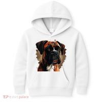 Funny Dog Boxer Kids Hoodie thumb 0