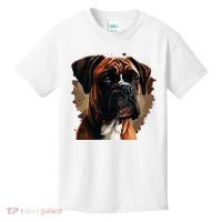 Funny Dog Boxer Kids T-Shirt thumb 0