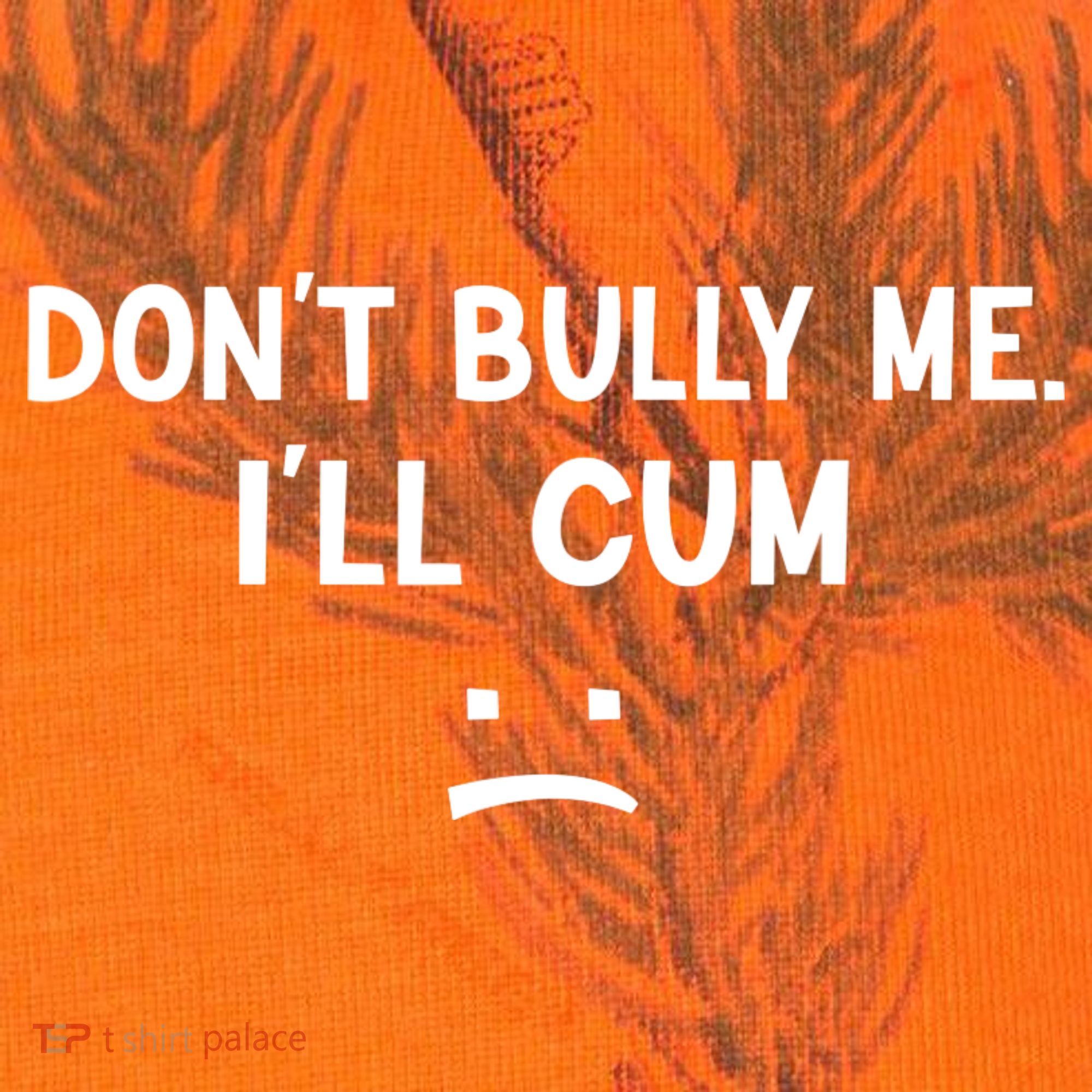 Funny Don’t Bully Me. I’ll Cum Kati Licensed 12" Camo Cuffed Beanie