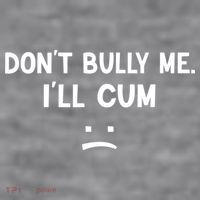 Funny Don’t Bully Me. I’ll Cum Women's Racerback Cropped Tank thumb 2
