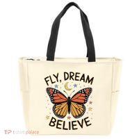 Fly Dream Believe Monarch Butterfly Butterflies Tote Bag thumb 0
