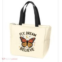 Fly Dream Believe Monarch Butterfly Butterflies Tote Bag thumb 3