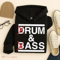 Funny Drum & Bass / Rum & Ass Lovers Hoodie thumb 4