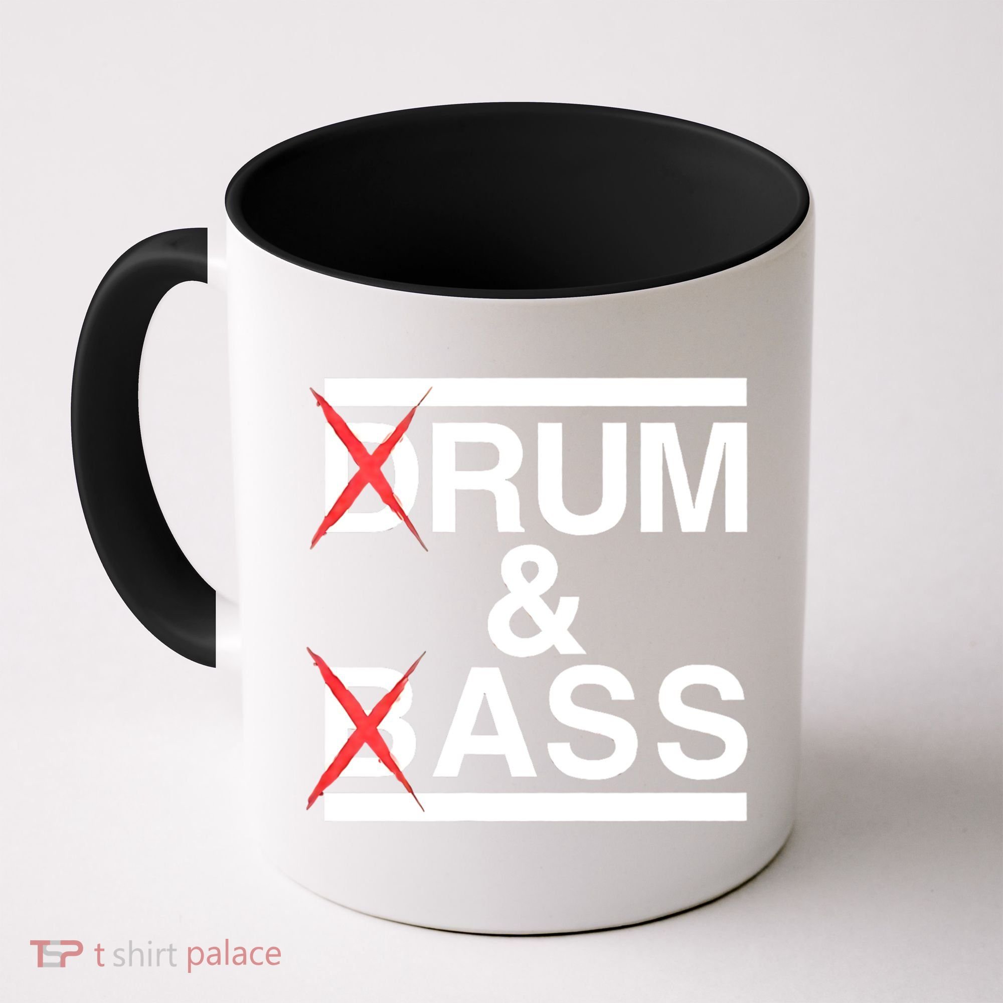 Funny Drum & Bass / Rum & Ass Lovers Coffee Mug