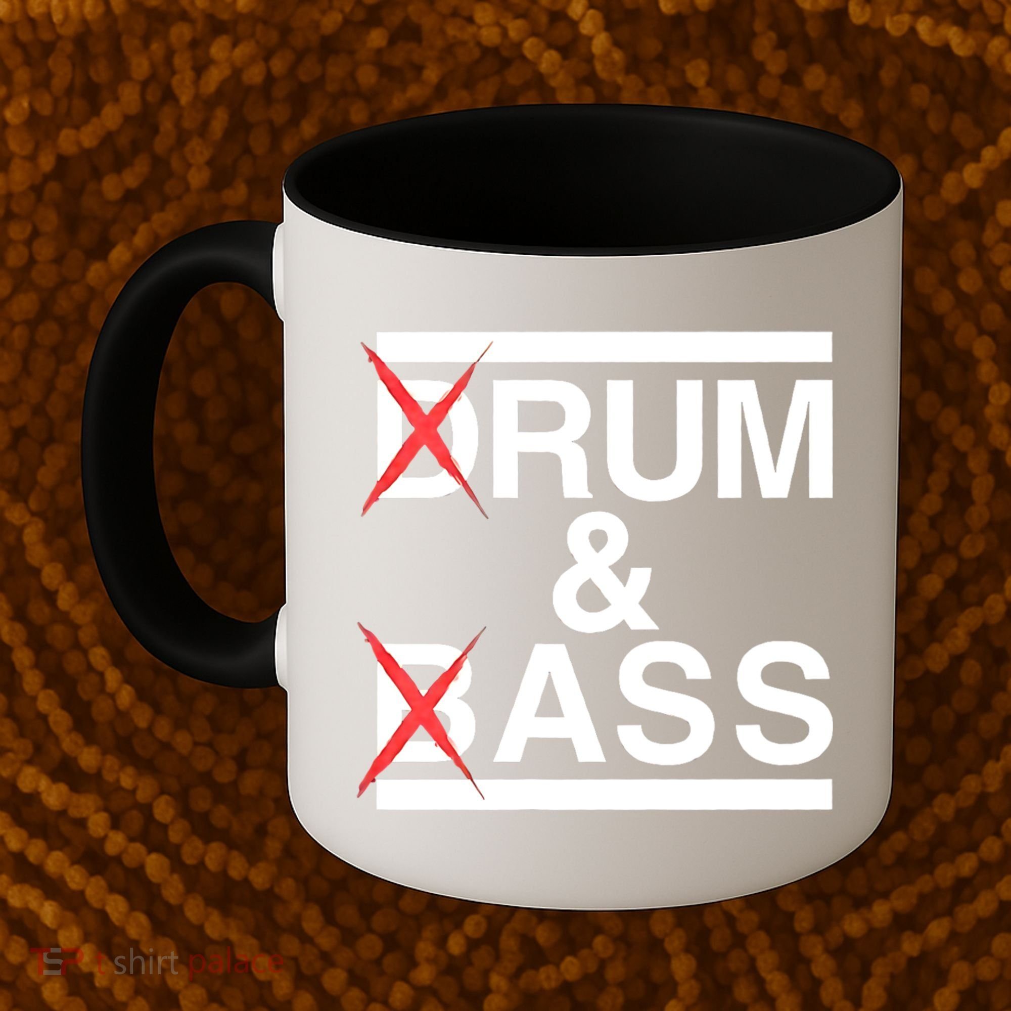 Funny Drum & Bass / Rum & Ass Lovers Coffee Mug