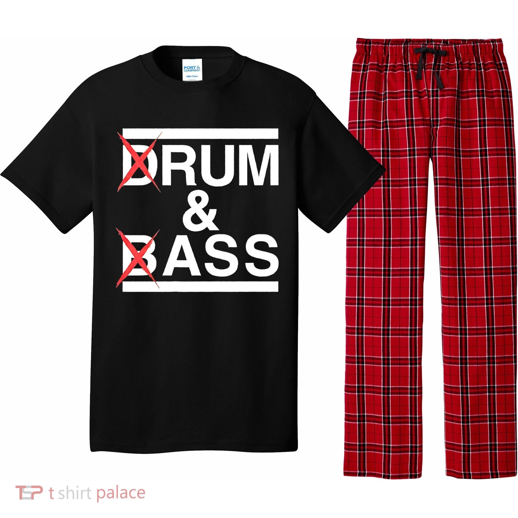 Funny Drum & Bass / Rum & Ass Lovers Pajama Set