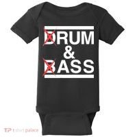 Funny Drum & Bass / Rum & Ass Lovers Baby Bodysuit thumb 0