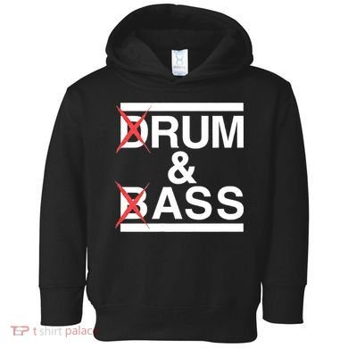 Funny Drum & Bass / Rum & Ass Lovers Toddler Hoodie