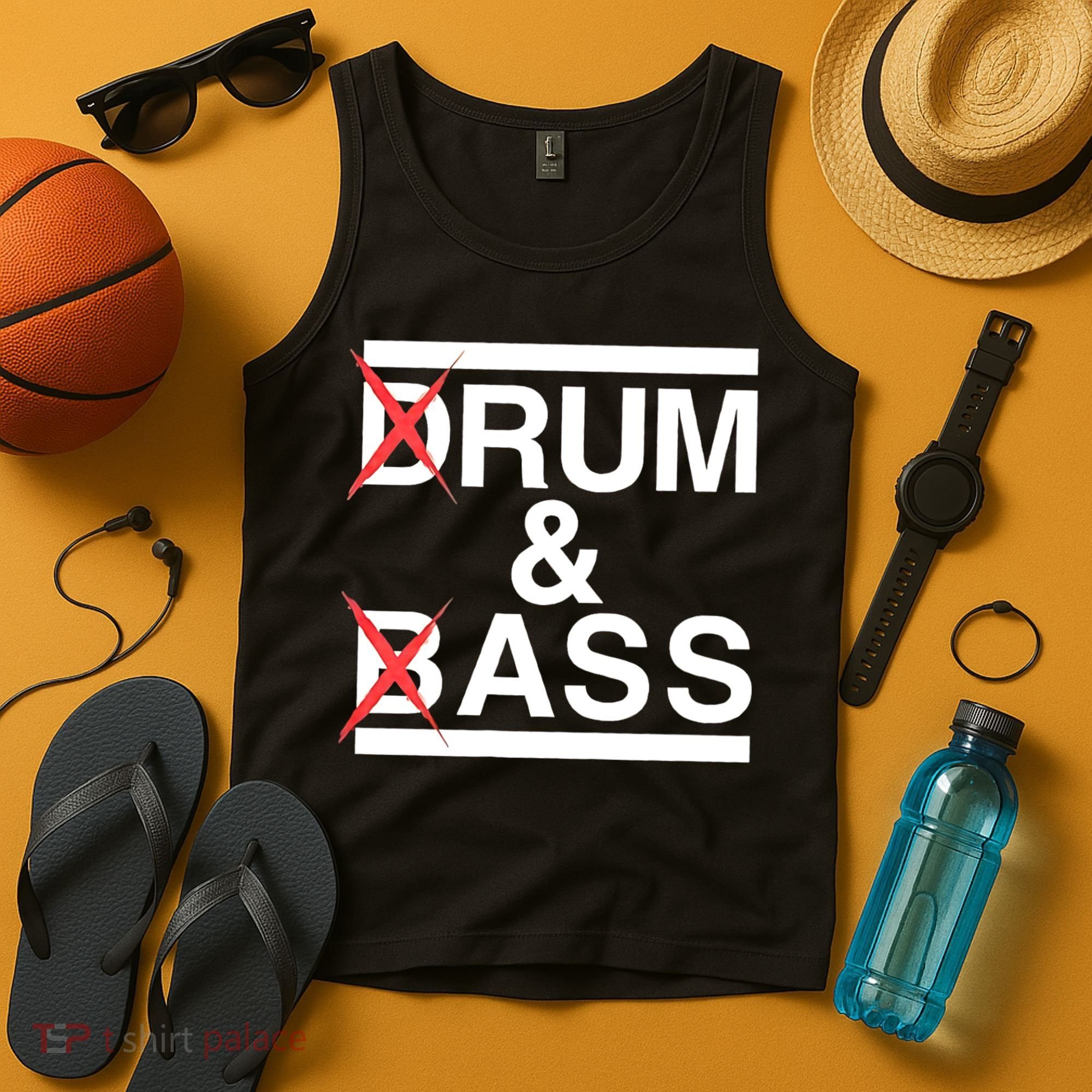 Funny Drum & Bass / Rum & Ass Lovers Tank Top