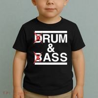 Funny Drum & Bass / Rum & Ass Lovers Toddler T-Shirt thumb 2