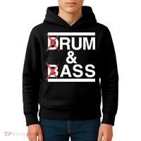Funny Drum & Bass / Rum & Ass Lovers Kids Hoodie thumb 4
