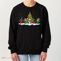Festive Dancing Bears Holiday Gift Women's Sweatshirt thumb 0