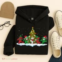 Festive Dancing Bears Holiday Gift Hoodie thumb 4