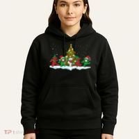 Festive Dancing Bears Holiday Gift Hoodie thumb 5