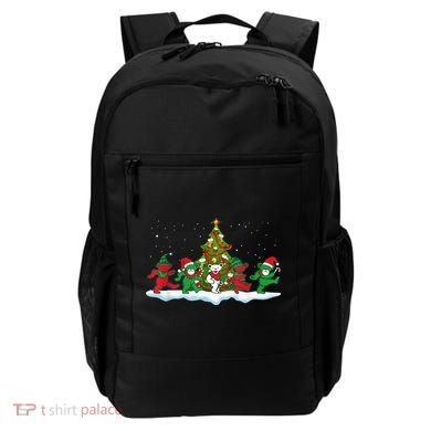 Festive Dancing Bears Holiday Gift Backpack