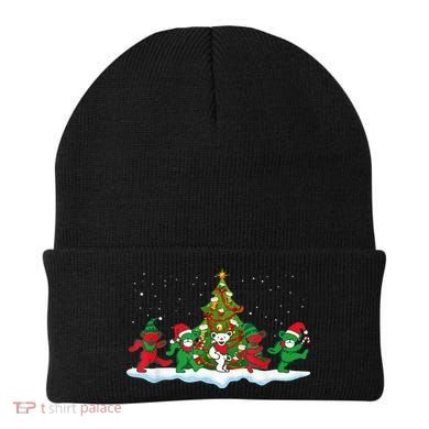 Festive Dancing Bears Holiday Gift Beanie