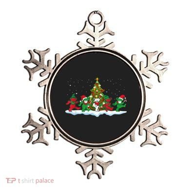 Festive Dancing Bears Holiday Gift Ornament