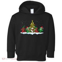 Festive Dancing Bears Holiday Gift Toddler Hoodie thumb 0