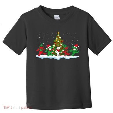 Festive Dancing Bears Holiday Gift Toddler T-Shirt