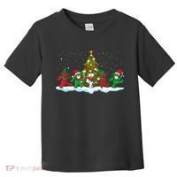 Festive Dancing Bears Holiday Gift Toddler T-Shirt thumb 0
