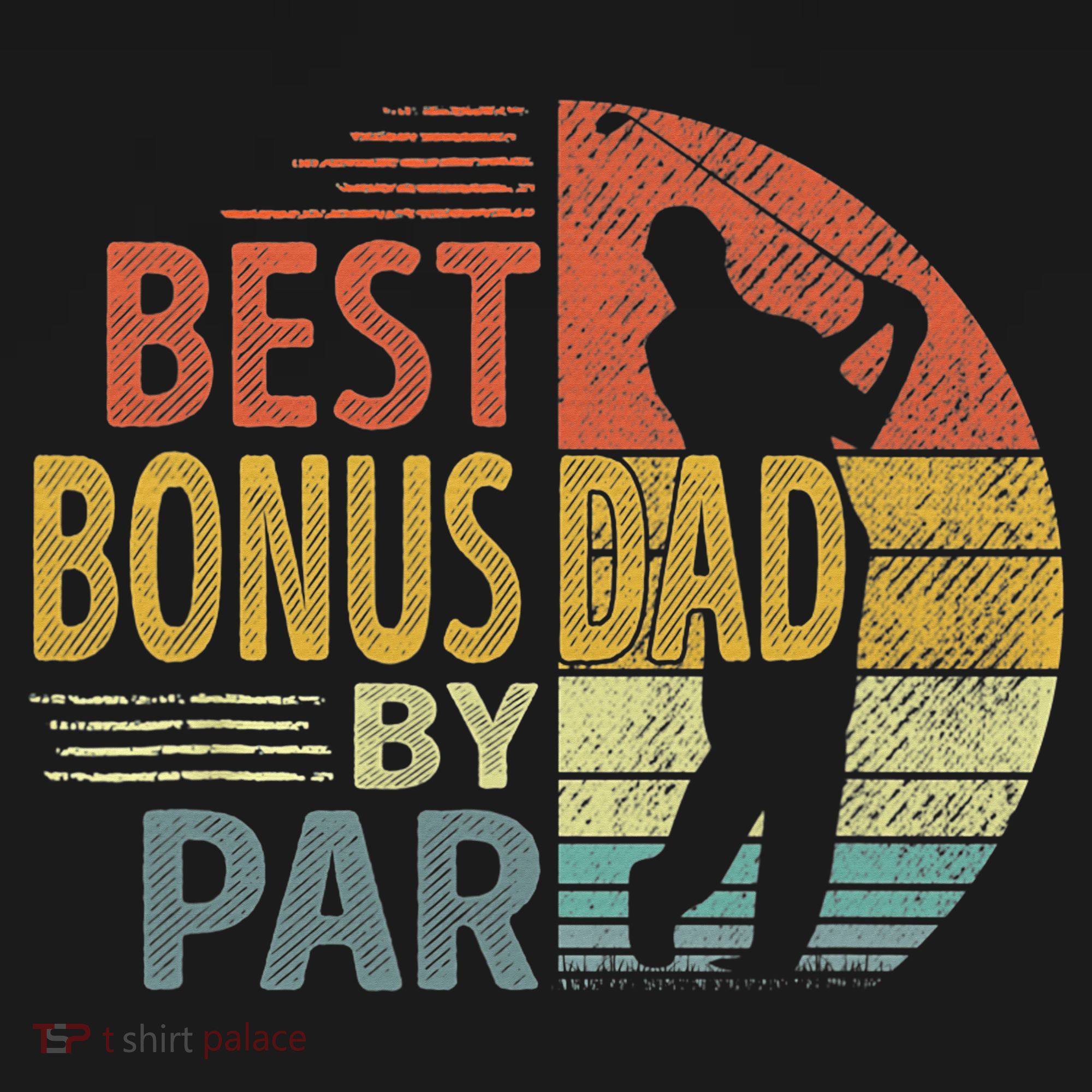 Father's Day Best Bonus Dad By Par Golf Gifts For Dad Long Sleeve Shirt