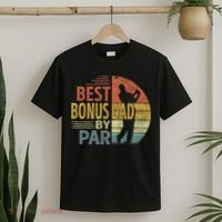 Father's Day Best Bonus Dad By Par Golf Gifts For Dad T-Shirt thumb 2