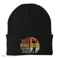 Father's Day Best Bonus Dad By Par Golf Gifts For Dad Beanie thumb 0