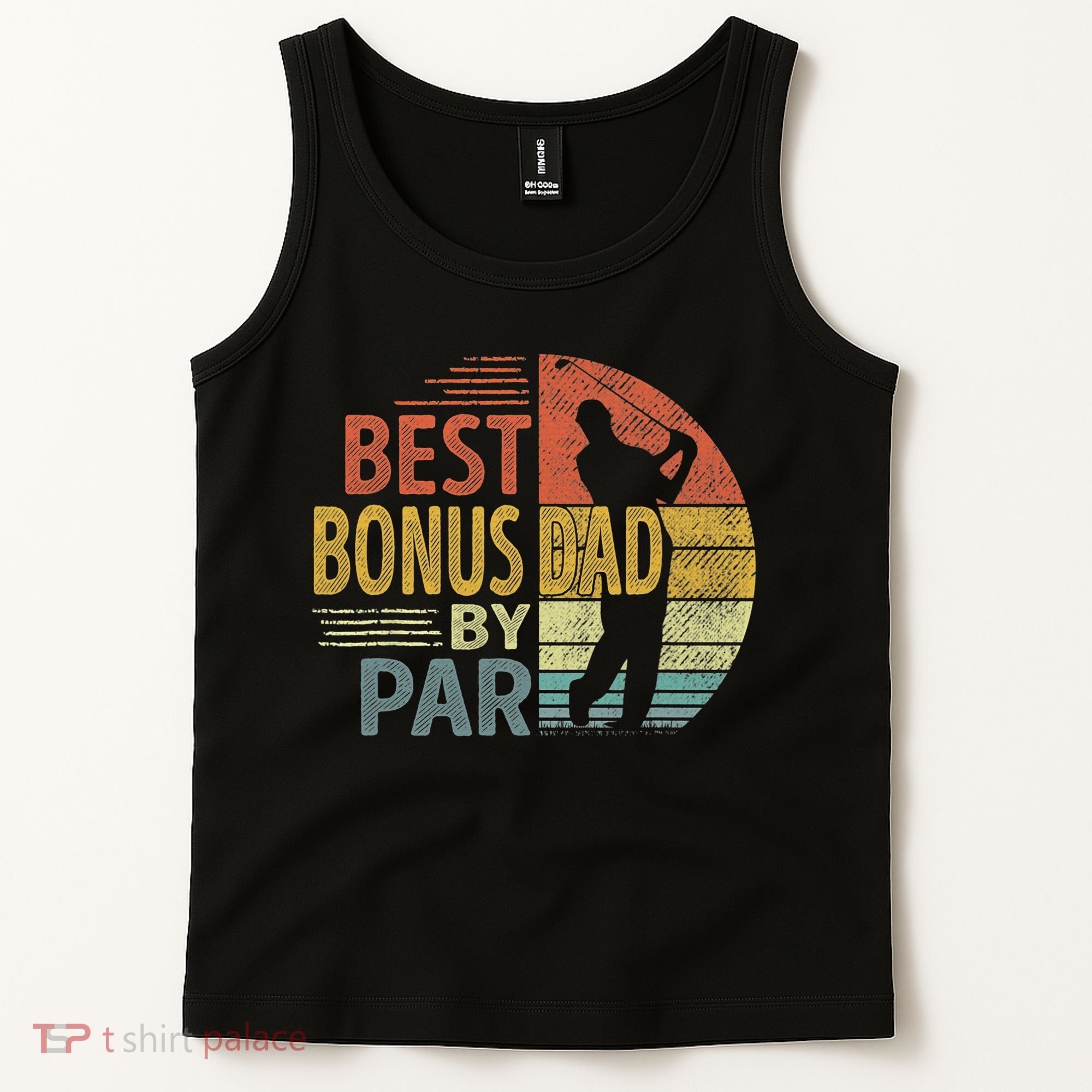 Father's Day Best Bonus Dad By Par Golf Gifts For Dad Tank Top