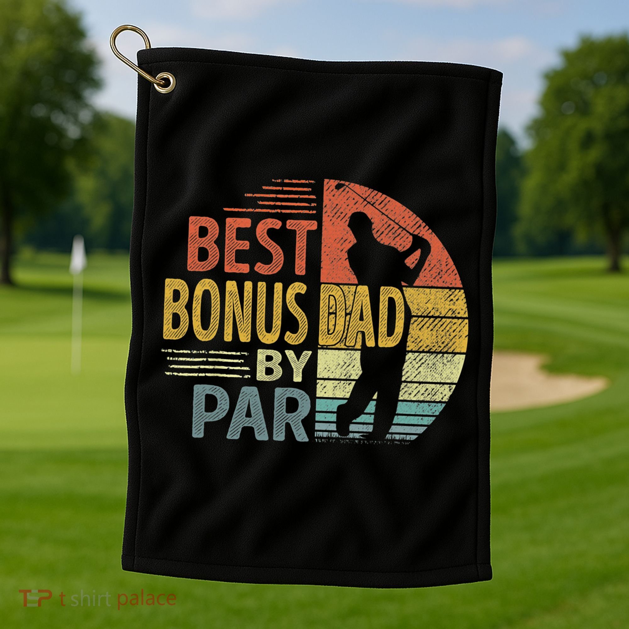 Father's Day Best Bonus Dad By Par Golf Gifts For Dad Golf Towel