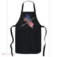 Father's Day Billiards Usa Flag Pool Player Gift For Dad Apron thumb 0