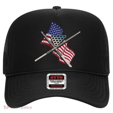 Father's Day Billiards Usa Flag Pool Player Gift For Dad Hat