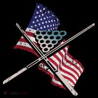 Father's Day Billiards Usa Flag Pool Player Gift For Dad Kids Sweatshirt thumb 2