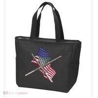 Father's Day Billiards Usa Flag Pool Player Gift For Dad Tote Bag thumb 3